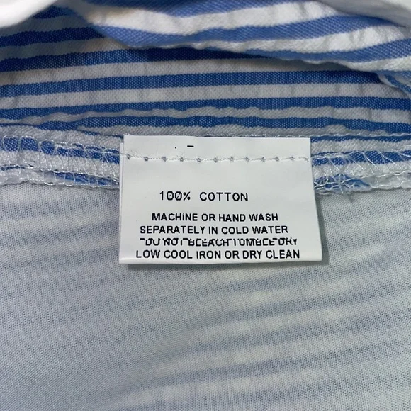 Turtleson Seersucker Stripe, flat front shorts, Mens size 32. NWT - Picture 4 of 4